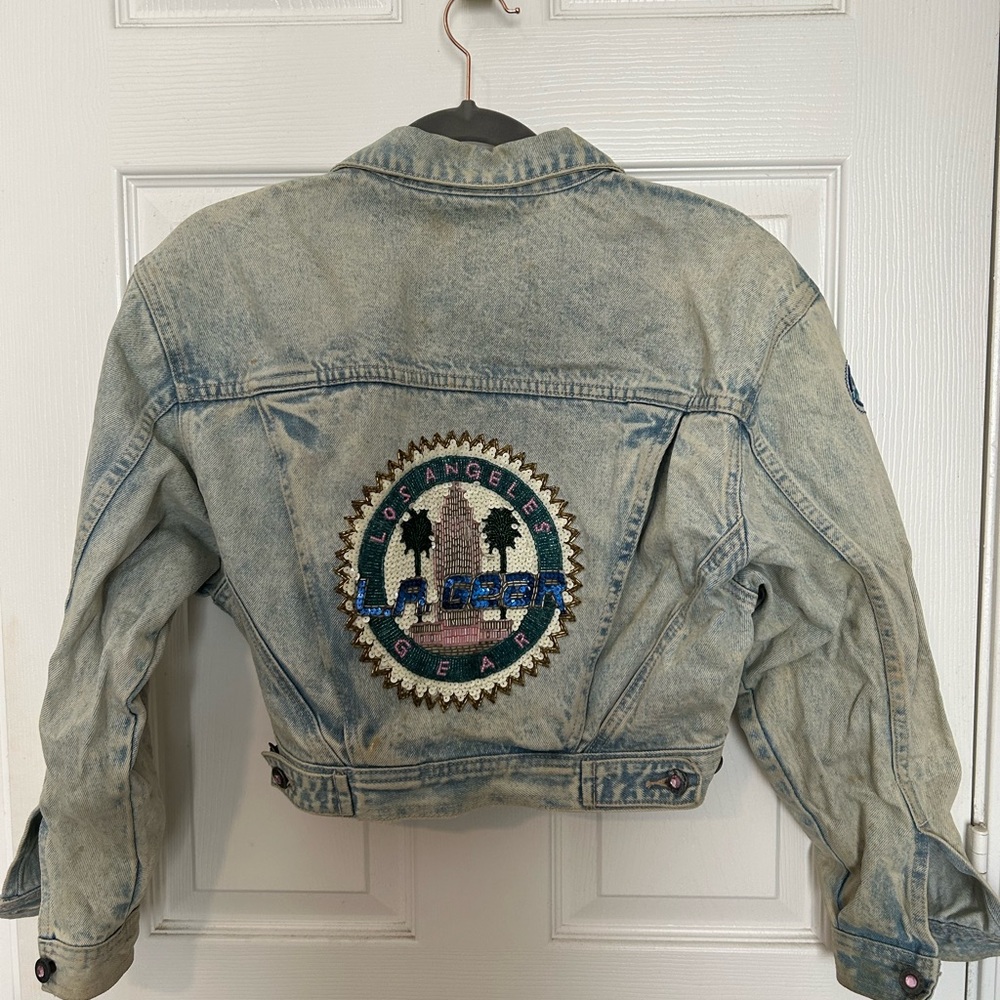 Vintage LA Gear denim jacket